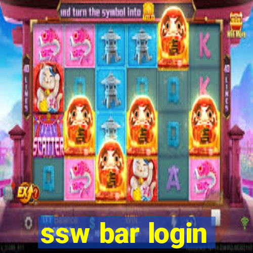 ssw bar login